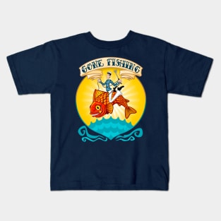 Gone fishin' Kids T-Shirt